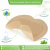 imageNeuHeils Silicone Adhesive Foam Dressing Bandage with Gentle Border 6 x 6 inch for Bed Sore Leg Ulcer 5 Pack High Absorbency Waterproof Silicone Wound Bandage for Pressure Ulcer7x7 Pack of 5