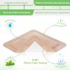 imageNeuHeils Silicone Foam Dressing with Gentle Border 5x5 10 Pack for Bed Sore Leg Ulcer High Absorbency Large Waterproof Silicone Adhesive Wound Bandages Patches6x6 Pack of 10