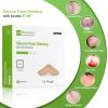 imageNeuHeils Silicone Foam Dressing with Gentle Border 5x5 10 Pack for Bed Sore Leg Ulcer High Absorbency Large Waterproof Silicone Adhesive Wound Bandages Patches6x6 Pack of 10