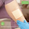 imageNeuHeils Silicone Super Absorbent Wound Dressing 5x5 10 Packs SelfAdhesive Waterproof Bandage with Ultrasorb Polymer Pad for Heavy Exudates Wound5x5 10 Packs
