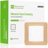 imageNeuHeils Silicone Foam Dressing with Gentle Border 4x4 20 Pack for Bed Sore Leg Ulcer High Absorbency Large Waterproof Silicone Wound Bandage4x4 20 Packs
