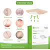 imageNeuHeils Silicone Super Absorbent Wound Dressing 4x4 20 Packs SelfAdhesive Waterproof Bandage with Ultrasorb Pad for Heavy Exudates Wound Soft Gauze Island Dressing4x4 20 Packs