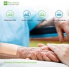 image:imageSilicone Adhesive Foam Dressing with Gentle Border 6x6 20 Packs for Bed Sore Leg Ulcer High Absorbency Waterproof Silicone Wound Bandages by NeuHeils4x4 40 Packs