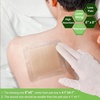 image:imageSilicone Adhesive Foam Dressing with Gentle Border 6x6 20 Packs for Bed Sore Leg Ulcer High Absorbency Waterproof Silicone Wound Bandages by NeuHeils6x6 Pack of 10