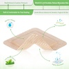 image:imageNeuHeils Silicone Adhesive Foam Dressing with Gentle Border 4x4 for Bed Sore Leg Ulcer 20 Pack High Absorbency Waterproof Silicone Wound Bandage4x4 Inch Pack of 20