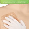image:imageNeuHeils Silicone Adhesive Foam Dressing with Gentle Border 4x4 for Bed Sore Leg Ulcer 20 Pack High Absorbency Waterproof Silicone Wound Bandage4x8 Pack of 5
