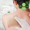 image:imageNeuHeils Silicone Adhesive Foam Dressing with Gentle Border 4x4 for Bed Sore Leg Ulcer 20 Pack High Absorbency Waterproof Silicone Wound Bandage6x6 Pack of 5