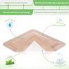 image:imageNeuHeils Silicone Adhesive Foam Dressing with Gentle Border 4x4 for Bed Sore Leg Ulcer 20 Pack High Absorbency Waterproof Silicone Wound Bandage6x6 Pack of 5