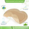 image:imageNeuHeils Silicone Adhesive Foam Dressing with Gentle Border 4x4 for Bed Sore Leg Ulcer 20 Pack High Absorbency Waterproof Silicone Wound Bandage7x7 Pack of 5